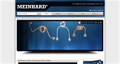 Desktop Screenshot of meinhard.com