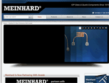 Tablet Screenshot of meinhard.com